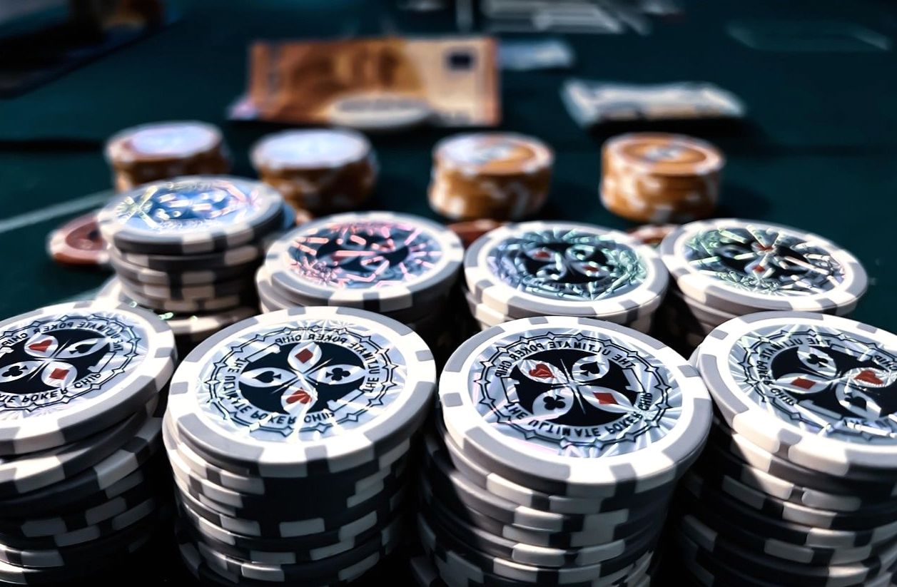 Clay poker chips